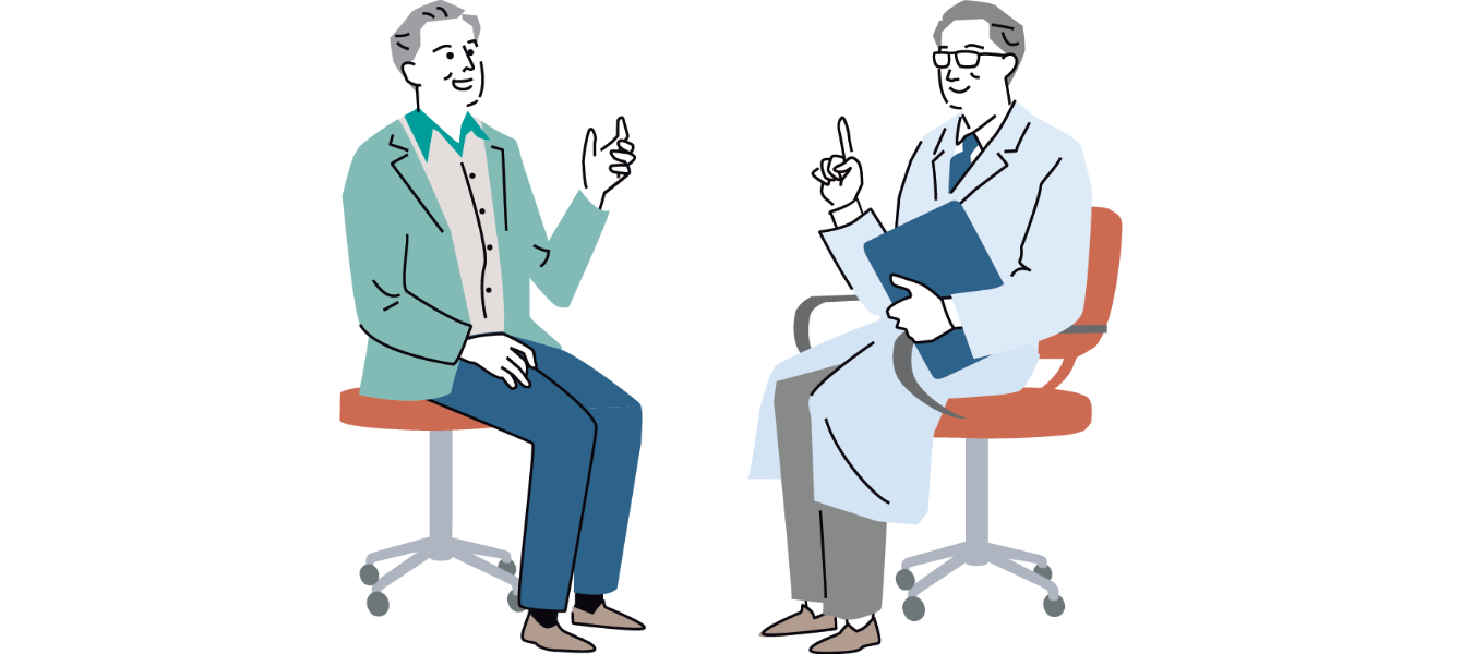 現在お使いいただいている薬は、薬局で購入した薬も含め、すべて医師にお知らせください。