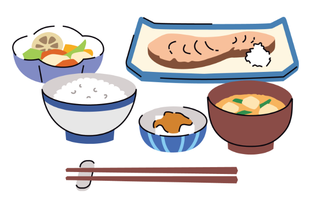 栄養バランスのとれた食事をとりましょう