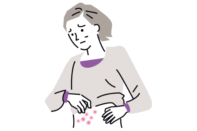 注射部位の皮膚が赤くなったり、かゆくなったり、痛みが出たりすることがあります。