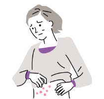 からだの痛み（帯状疱疹）